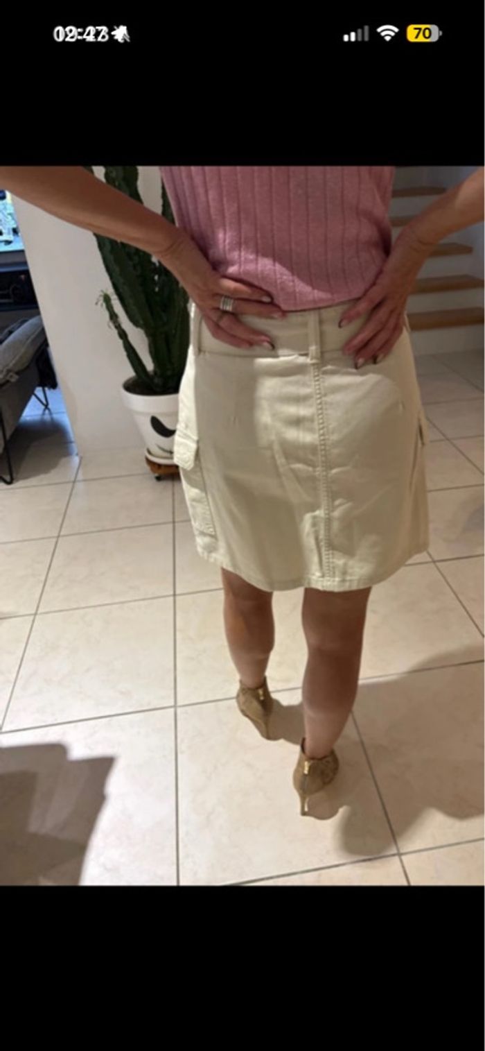 Jupe beige bonobo - photo numéro 3