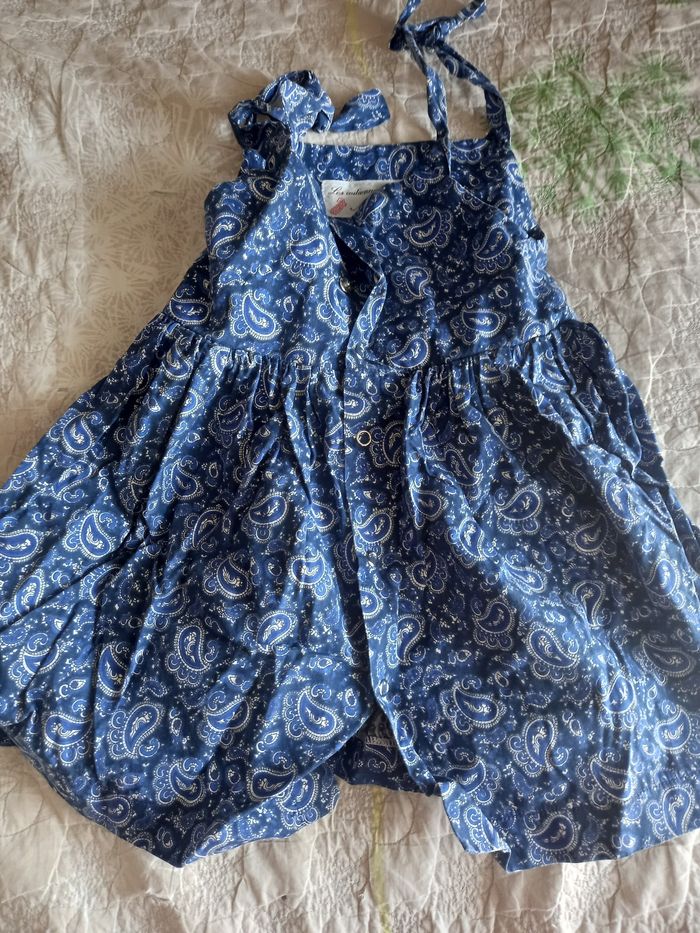 Robe bretelle 2 ans provençale