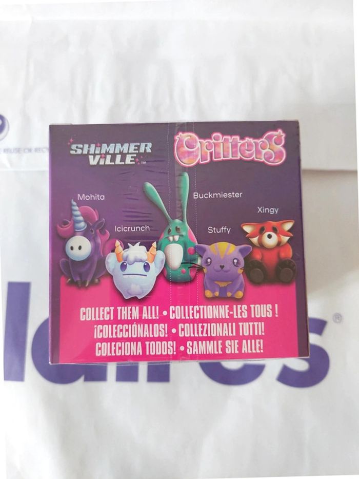 Coffret Mystère jouet à collectionner Critters Shimmer ville neuf Claire's - photo numéro 4