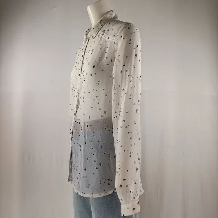 Chemise voile imprimée - Garcia Jeans - Taille S A1258 - photo numéro 3