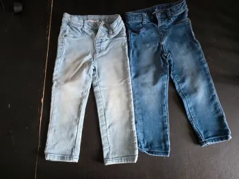 Lot de 2 jean 18 mois