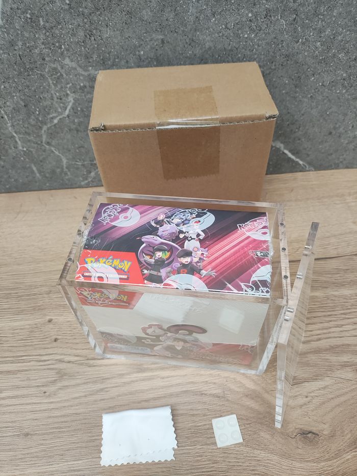 Protection acrylique aimantées pour coffret Pokémon Display - photo numéro 2