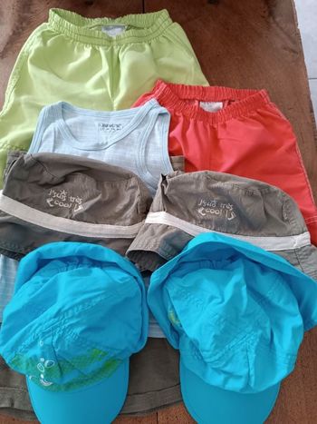 Shorts et casquettes 18 mois-23 mois