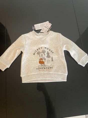 Pull Mickey 12mois