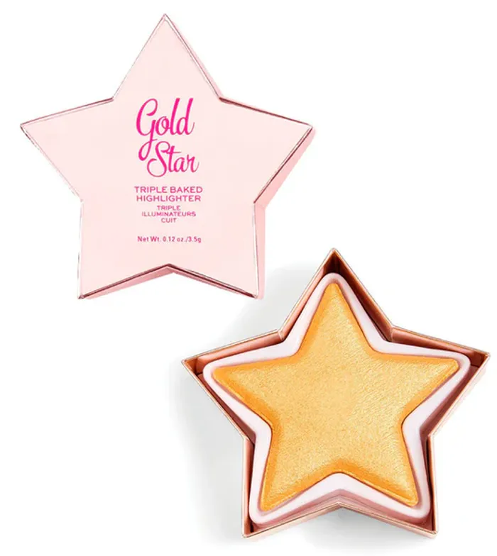 Enlumineur I Heart Revolution – Triple Baked Highlighter Star of the Show – Gold Star Neuf - photo numéro 3
