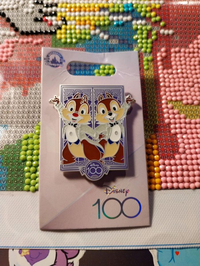 Pins Disney 100 ans tic et tac