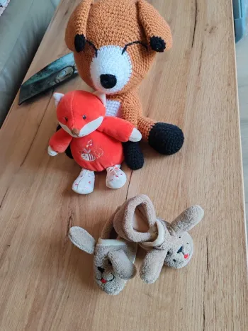 Chaussons beige la halle neufs garçon 18 = semelle 11cm