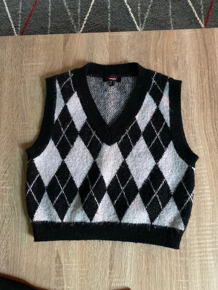 Pull sans manches legging Jennifer - photo numéro 2