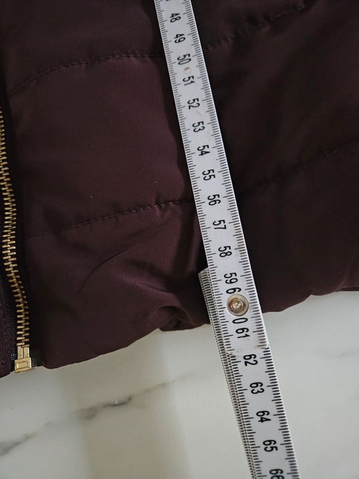 H&M doudoune prune taille 34 - photo numéro 18