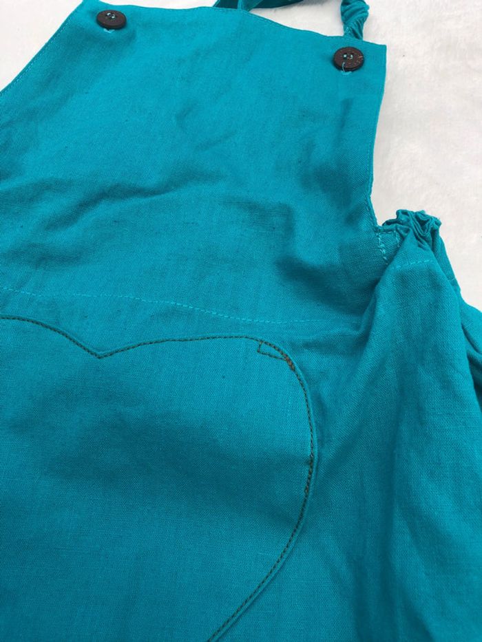 Robe cœur salopette manymonths neuf xl jupe - photo numéro 2