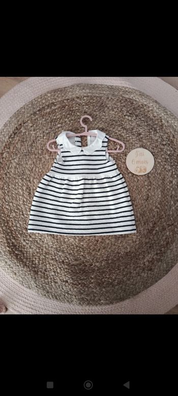 Robe fille 6 mois