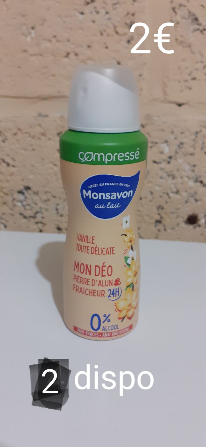 Deodorant monsavon vanille