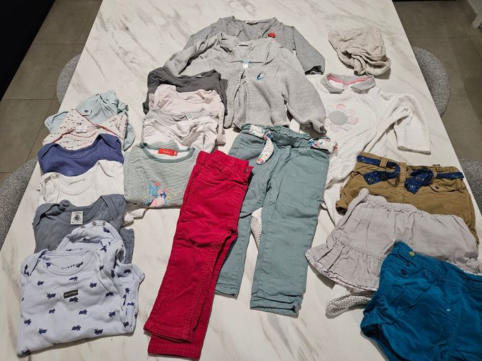 Lot fille hiver 18m 2 ans