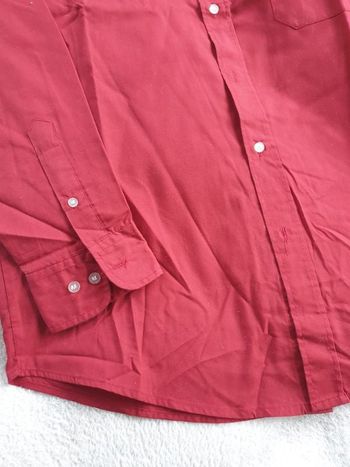 Chemise homme Bordeaux L