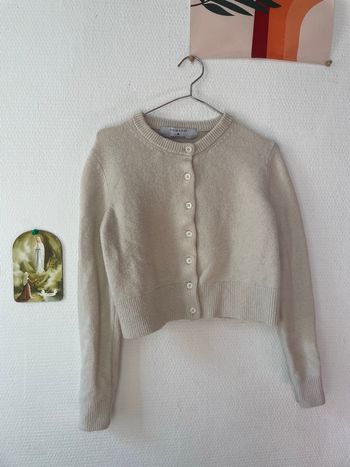 Pull blanc mi saison 