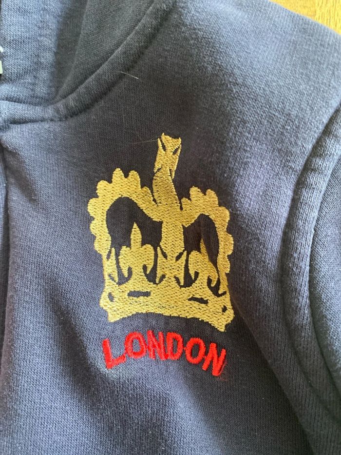 Sweat bleu london - photo numéro 3