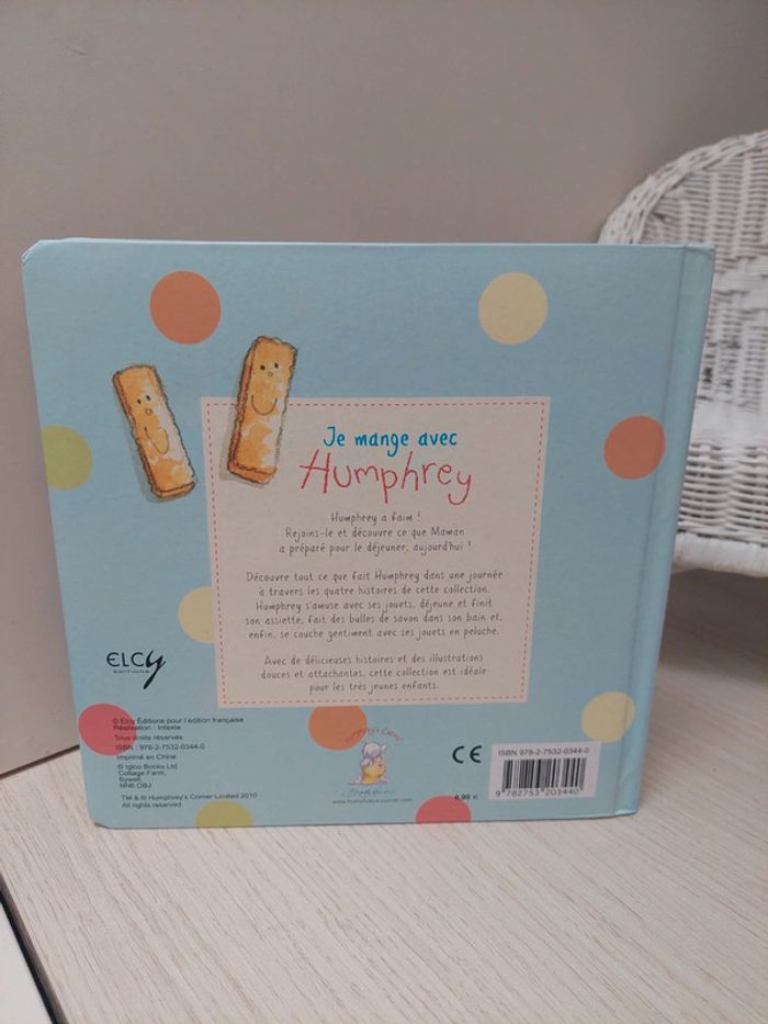 Livre La famille d'Humphrey - : Je mange avec Humphrey - photo numéro 2