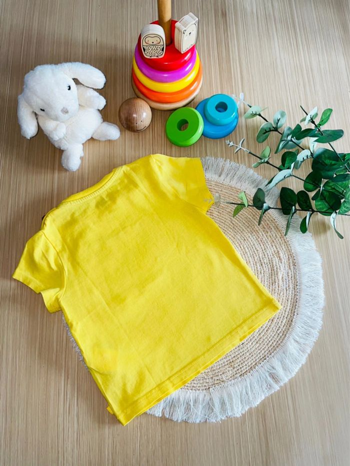 T-shirt manches courtes obaïbi 12 mois - photo numéro 2