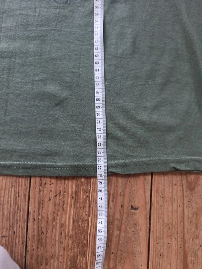 T-shirt manches courtes USA the final variant Kaki Taille XL - photo numéro 8