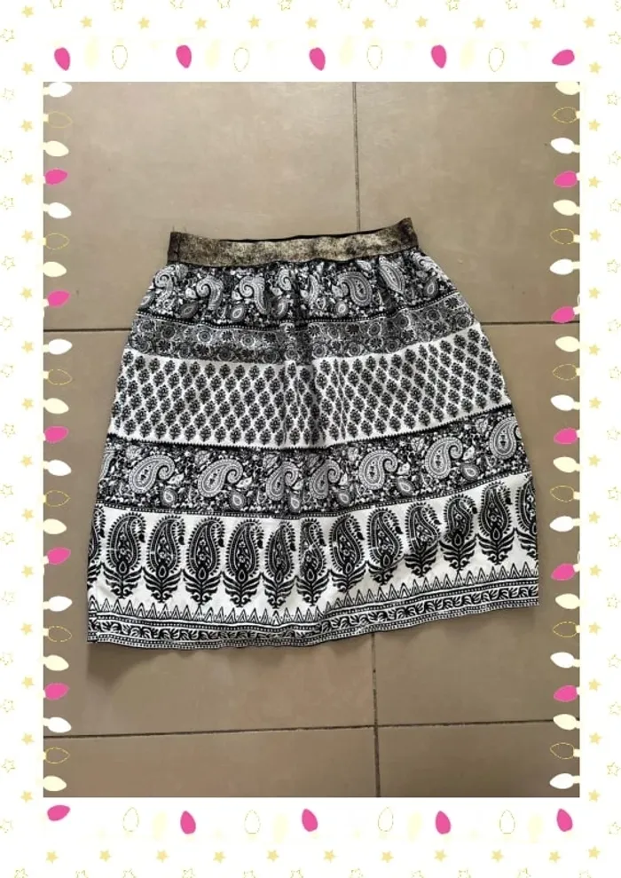 Jolie jupe fille 10 ans – pièce unique faite main ! - photo numéro 4