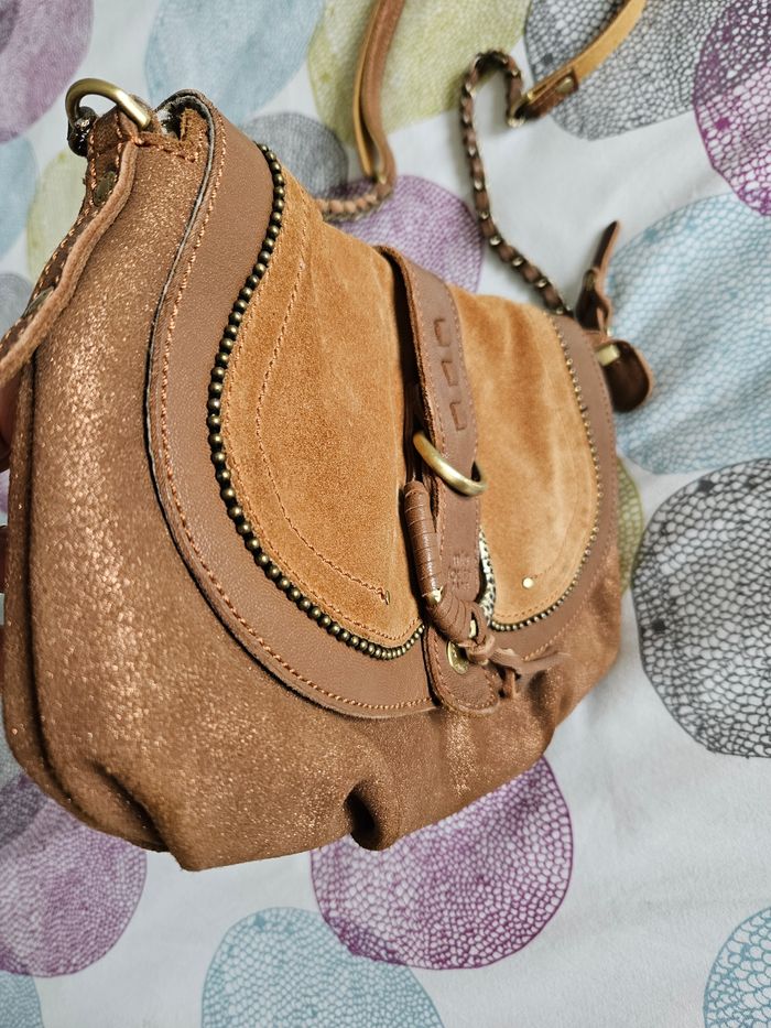 Sac bandoulière cuir Mila Louise - photo numéro 2