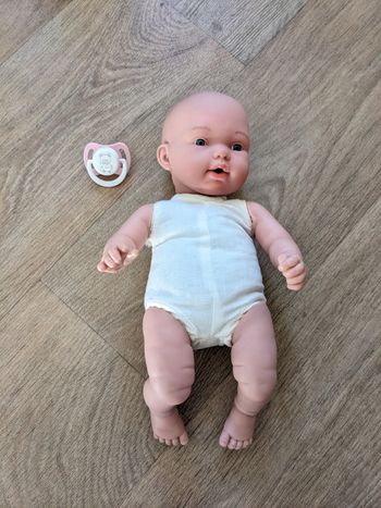 Poupon bébé sonore arias avec tétine