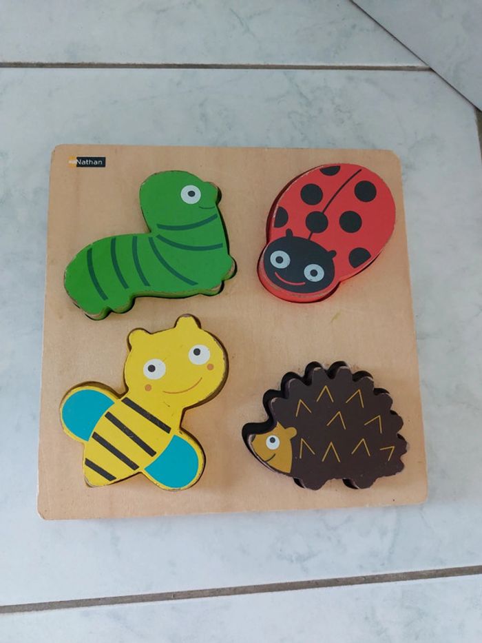 Puzzle bois Nathan 1er âge