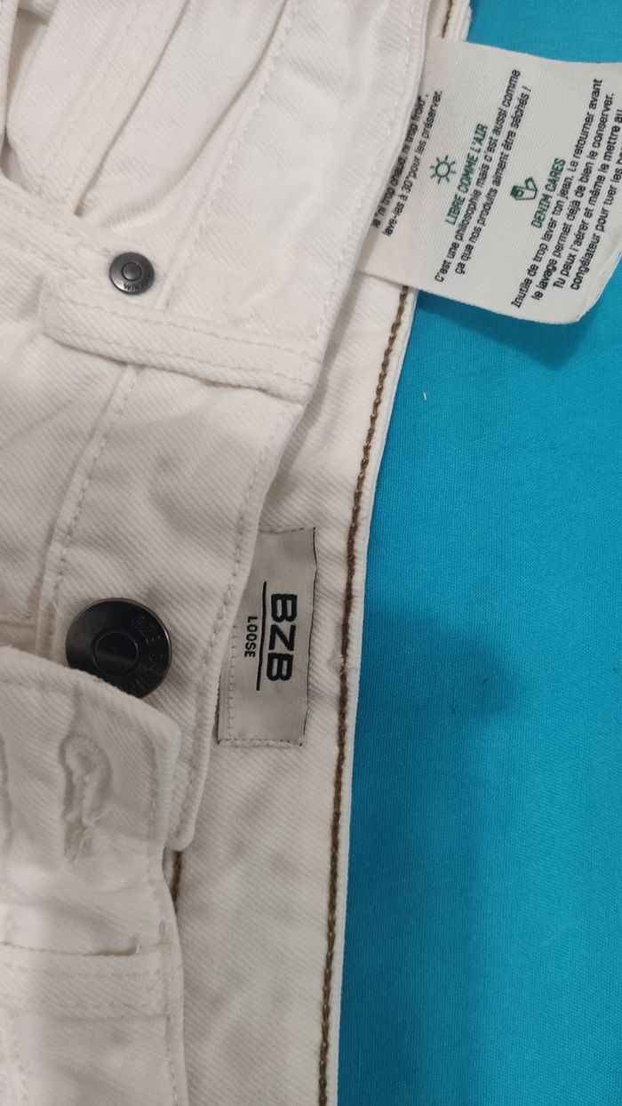 Jean blanc  taille 34. - photo numéro 4