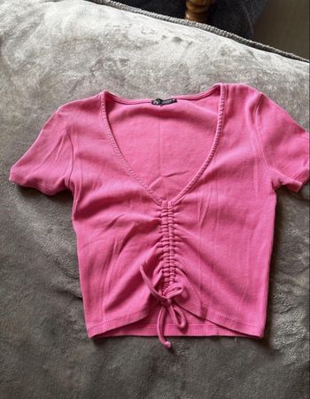 Top court d’été rose - Zara - taille S 