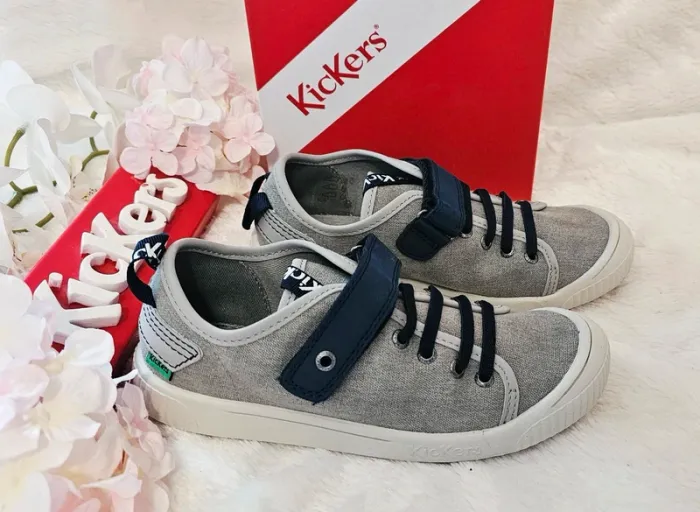 Baskets Sneakers Tennis Scratch Élastique Kickers T33