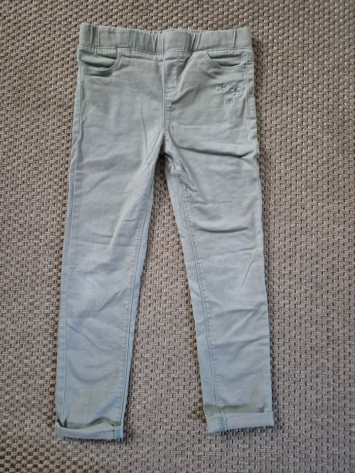 Ensemble vertbaudet pull maille et pantalon slim vert d'eau - 8/9 ans - photo numéro 6