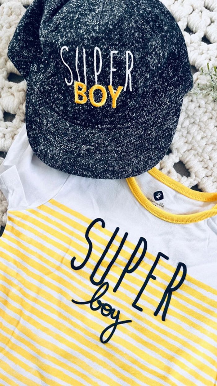 T shirt + casquette - photo numéro 2