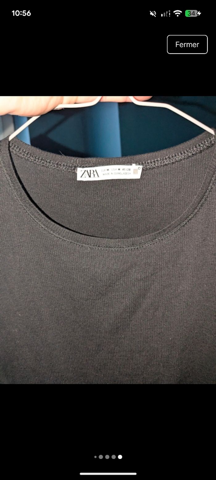 Body manche courte Zara - photo numéro 2