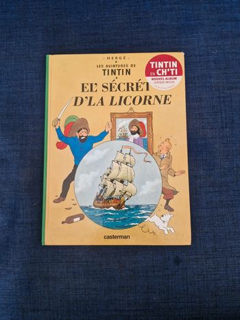 Bd tintin en ch'ti