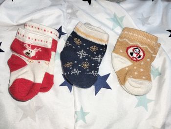 Lot chaussettes 7 paires- naissance et  3 mois