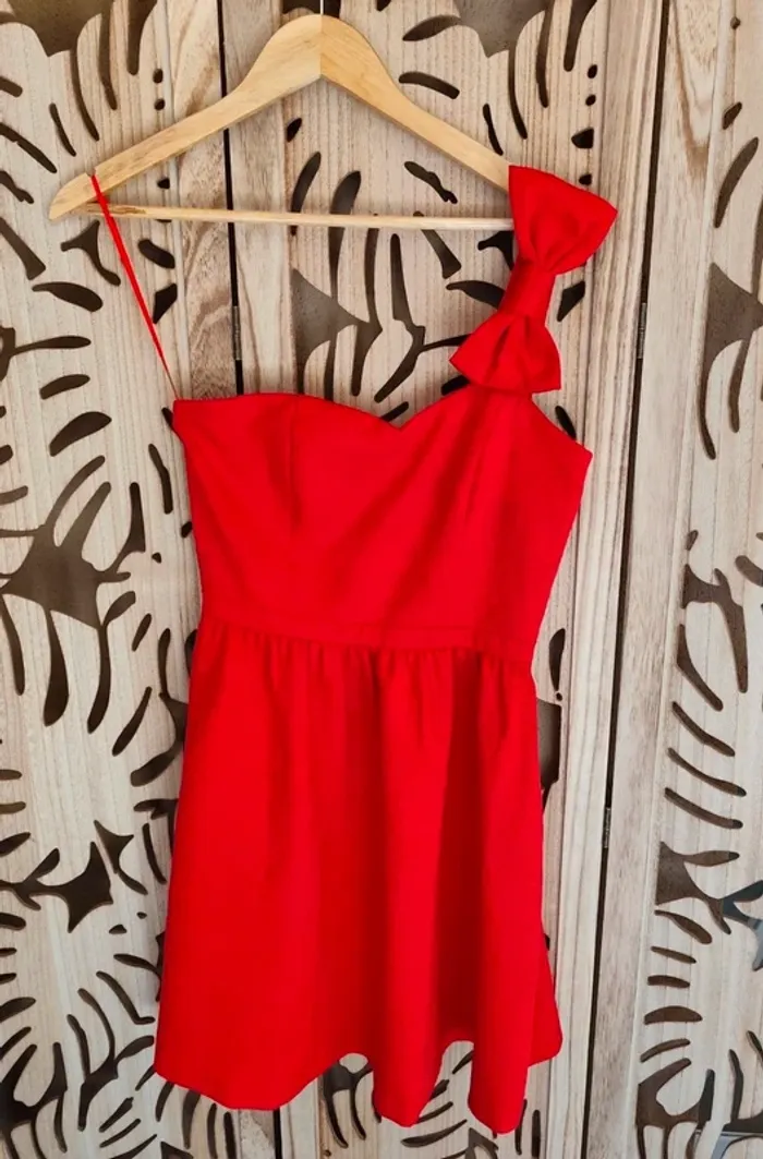 Robe bustier, noeud T36 Naf Naf - photo numéro 10