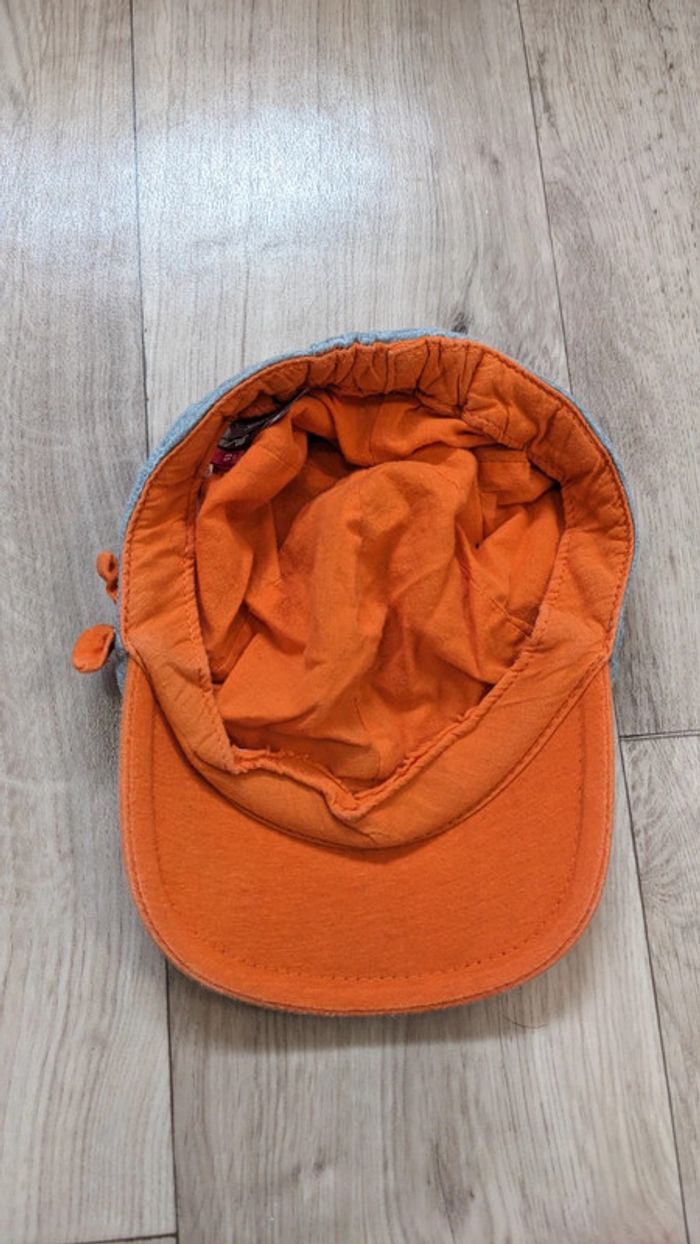Casquette fille Orchestra Orange et Grise - photo numéro 5