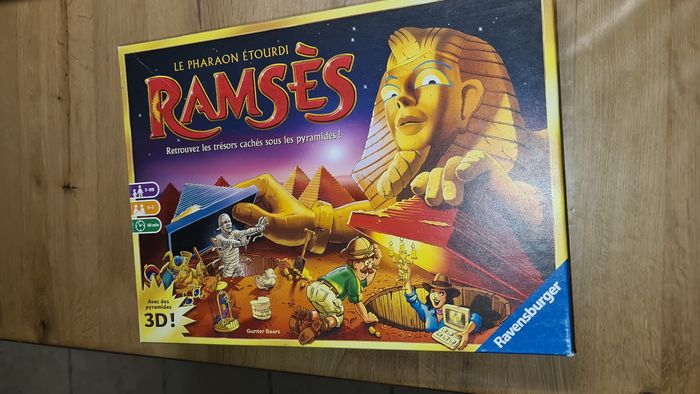 Jeu de société Ramsés Le Pharaon Étourdi des éditions Ravensburger - photo numéro 3