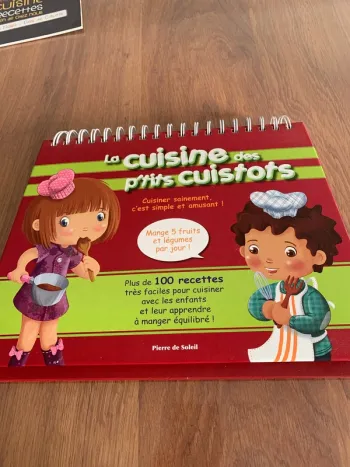 Livre de cuisine des petits cuistots