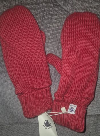 Moufles 6/8 ans petit bateau Neuf avec Étiquettes