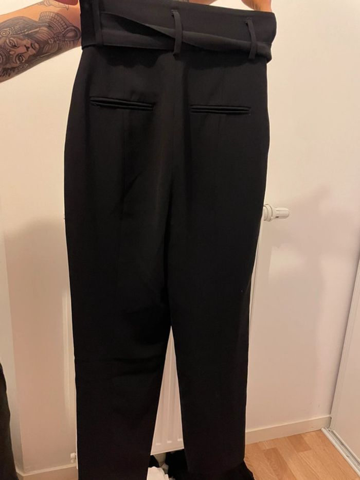 Pantalon taille haute noir - photo numéro 2