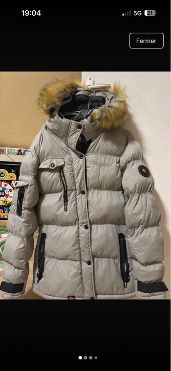manteau chaud d’hiver