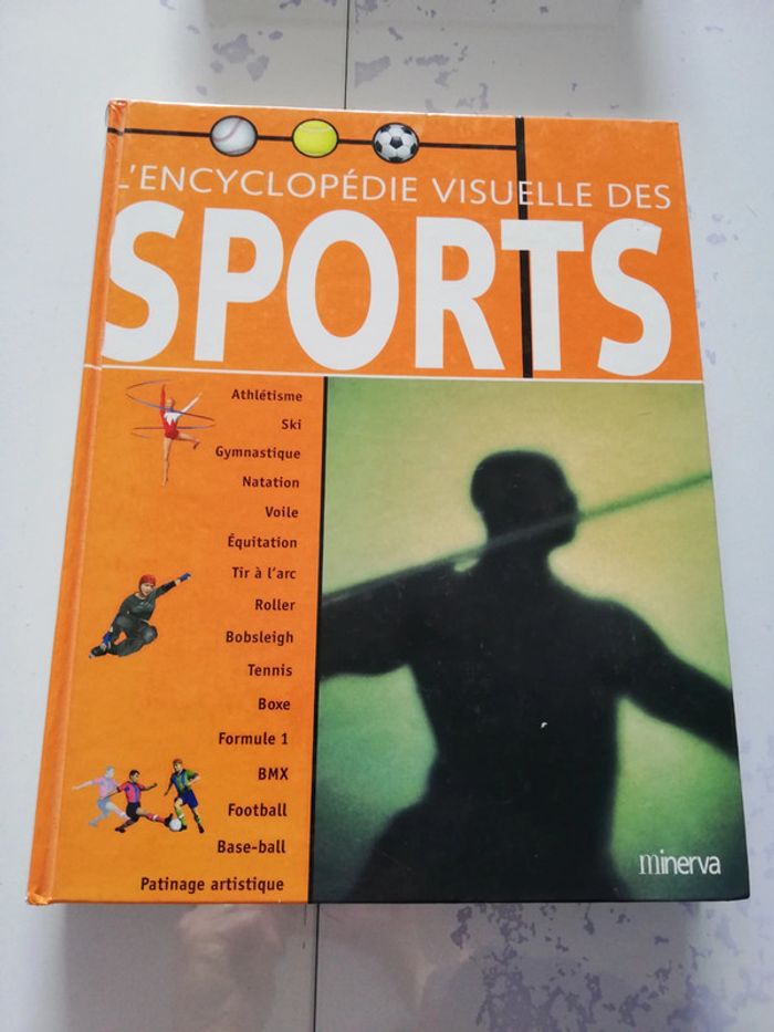 Livre "encyclopédie des sports"