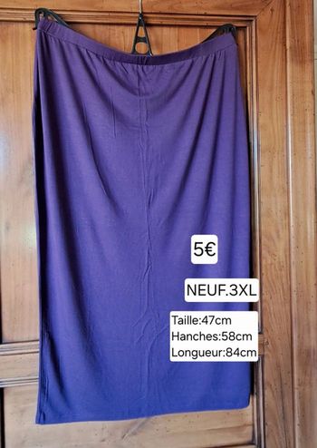 Jupe longue droite NEUVE Taille 3XL *forme crayon*