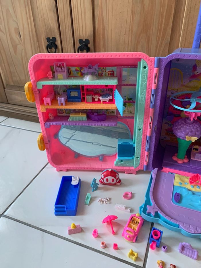 Valise à roulette licorne polly pocket - photo numéro 3