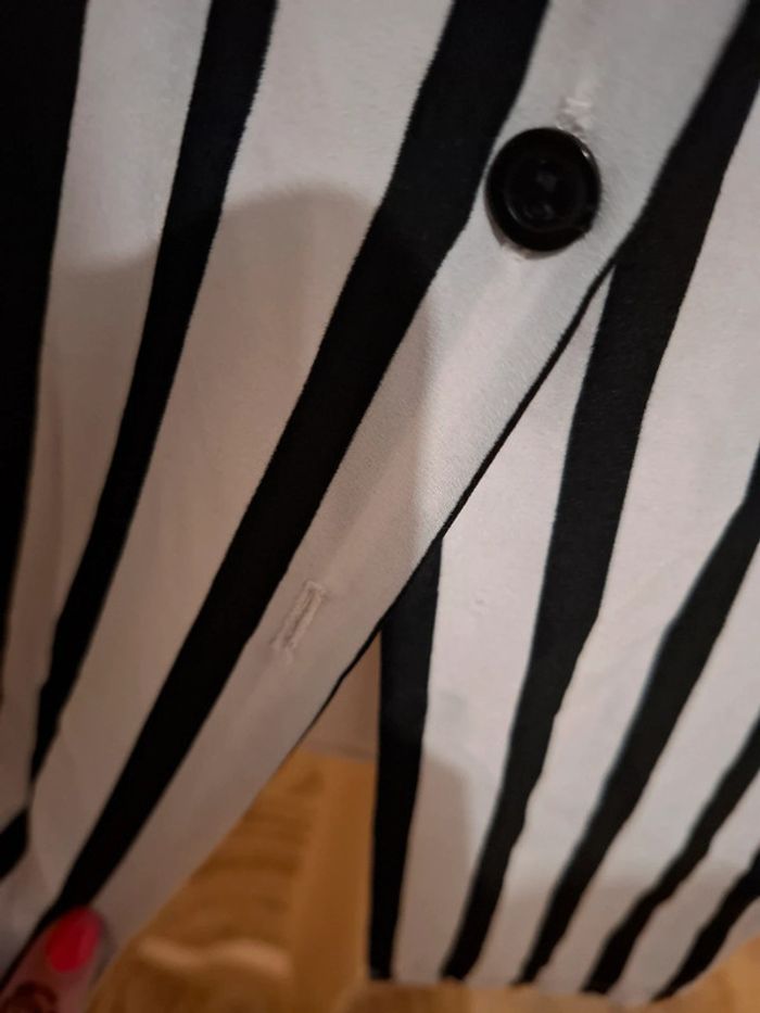 Chemise longue rayée Bel & Bo taille S 36 - photo numéro 10
