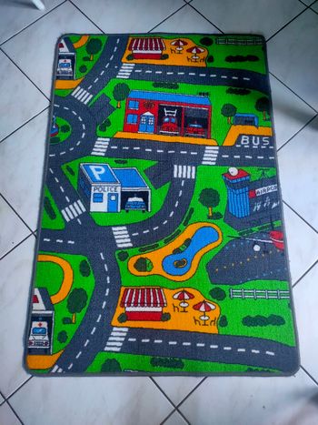 Tapis de jeu circuit de voitures