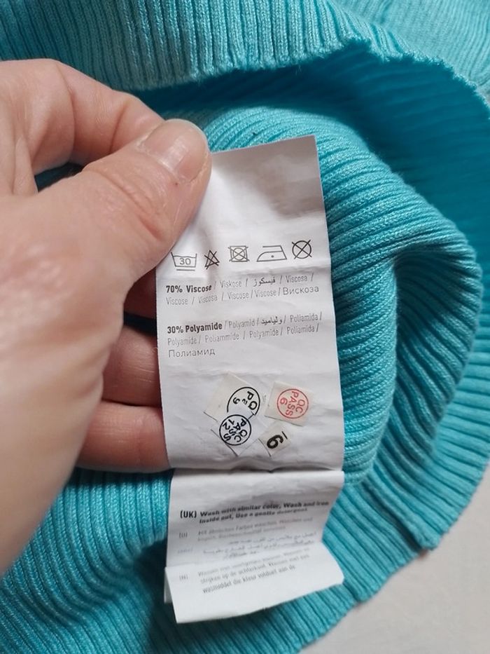 Pull femme bleu turquoise Pimkie - photo numéro 12