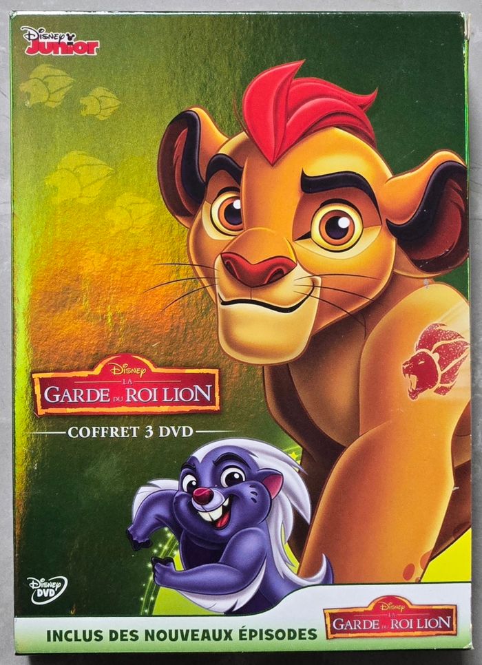 Coffret de la Trilogie La Garde du Roi Lion (Disney Junior) d'occasion en très bon état comme neuf - photo numéro 2