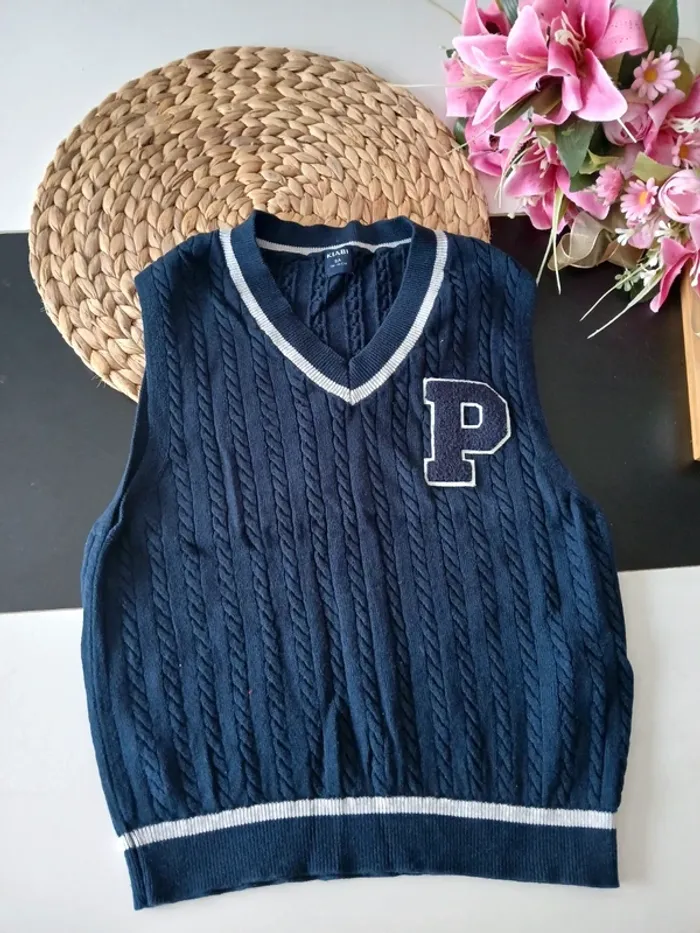 Pull sans manches Taille 8 ans🌿💝 - photo numéro 4